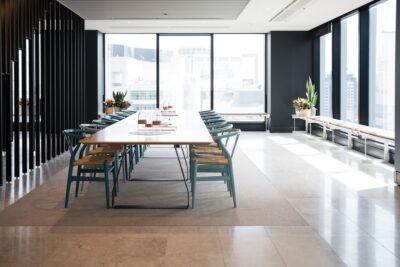 Jual meja meeting custom modern