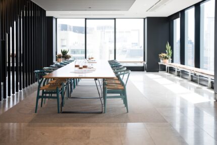 Jual meja meeting custom modern