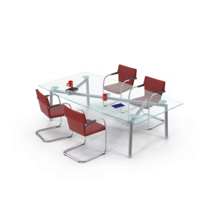 Jual Custom Meja Meeting Kaca