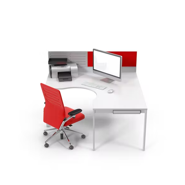 Jual Custom Meja Partisi Minimalis