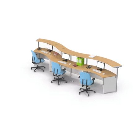 Jual Custom Meja Partisi 3 Staff